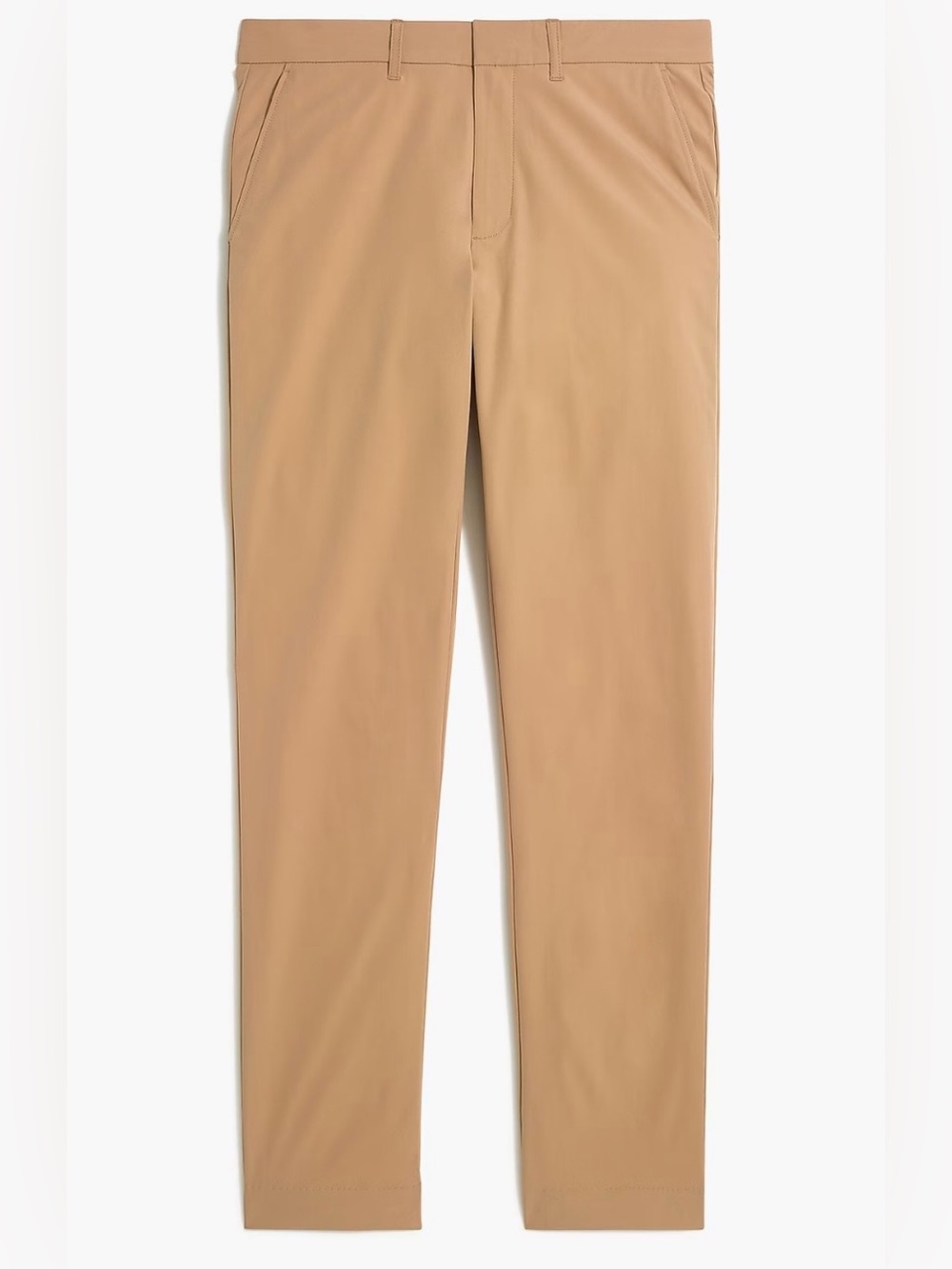 J Crew Factory Thompson Stretch Dark Khaki Tapered Pants Size 33 x 32 NWOT